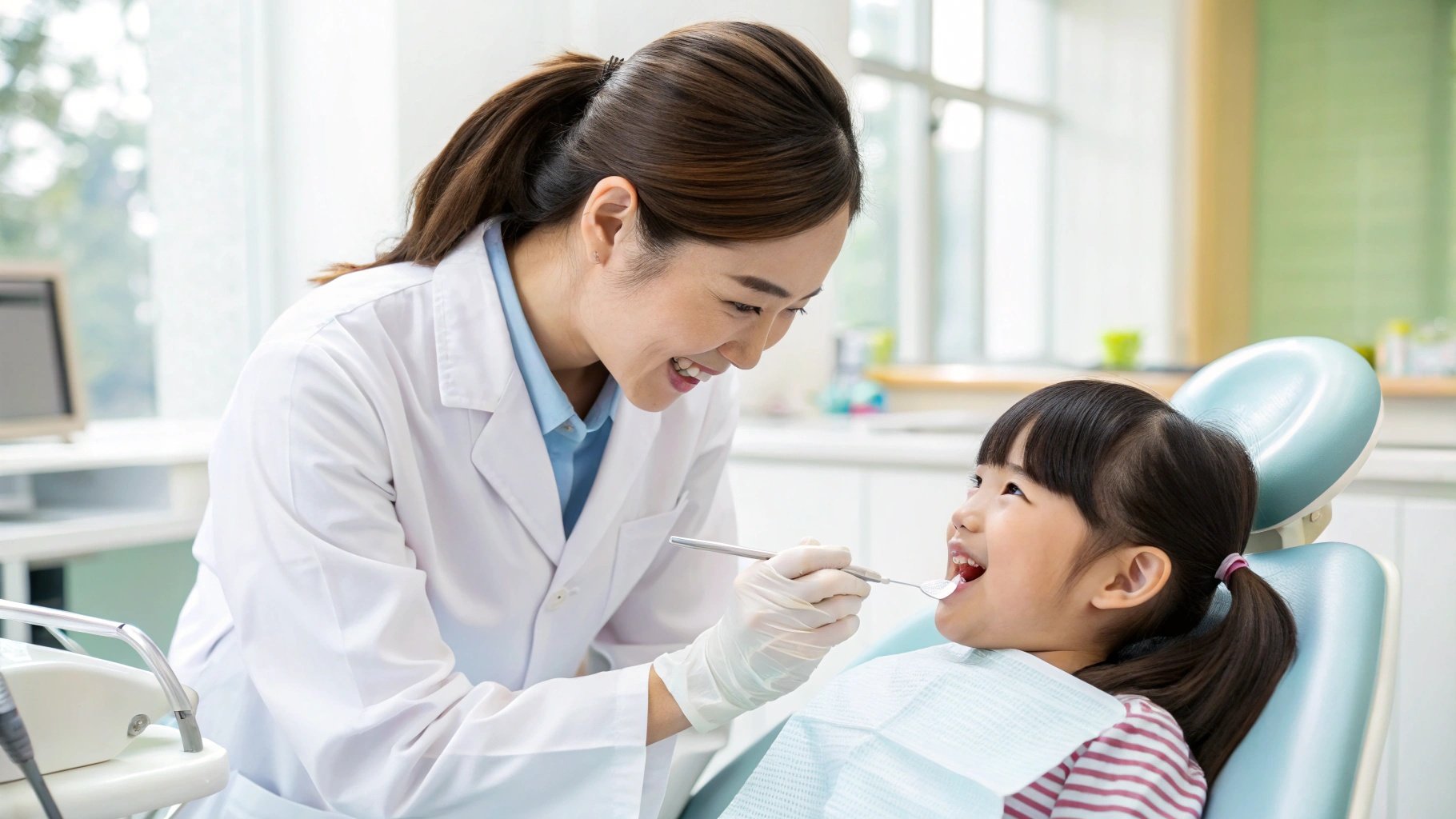 歯科医師の診療風景